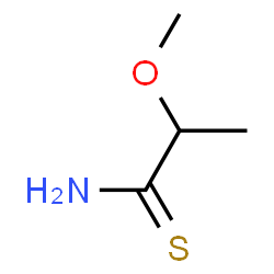 ChemSpider 2D Image | 2-Methoxypropanethioamide | C4H9NOS