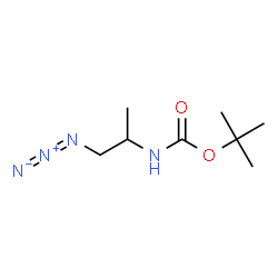 ChemSpider 2D Image | 2-Methyl-2-propanyl (1-azido-2-propanyl)carbamate | C8H16N4O2