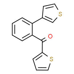 ChemSpider 2D Image | 2-Thienyl[2-(3-thienyl)phenyl]methanone | C15H10OS2