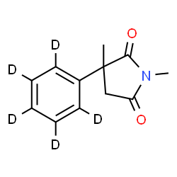ChemSpider 2D Image | 1,3-Dimethyl-3-(~2~H_5_)phenyl-2,5-pyrrolidinedione | C12H8D5NO2