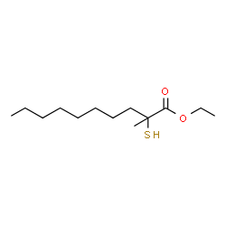 ChemSpider 2D Image | Ethyl 2-methyl-2-sulfanyldecanoate | C13H26O2S