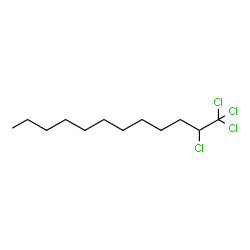 ChemSpider 2D Image | 1,1,1,2-Tetrachlorododecane | C12H22Cl4