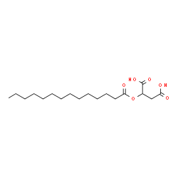 ChemSpider 2D Image | 2-(Tetradecanoyloxy)succinic acid | C18H32O6