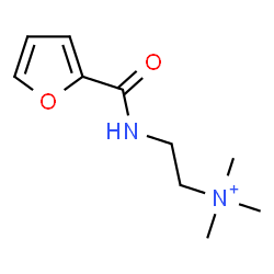 ChemSpider 2D Image | 2-(2-Furoylamino)-N,N,N-trimethylethanaminium | C10H17N2O2