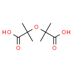 ChemSpider 2D Image | 2,2'-Oxybis(2-methylpropanoic acid) | C8H14O5
