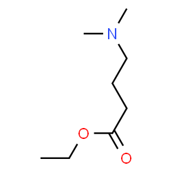 ChemSpider 2D Image | Ethyl 4-(dimethylamino)butyrate | C8H17NO2