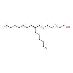 ChemSpider 2D Image | 2-{2-[(2-Hexyldecyl)oxy]ethoxy}ethanol | C20H42O3
