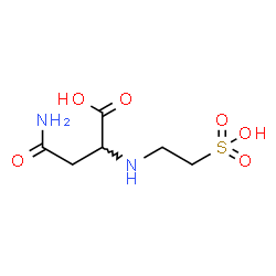 ChemSpider 2D Image | N~2~-(2-Sulfoethyl)asparagine | C6H12N2O6S