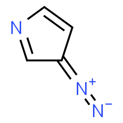 ChemSpider 2D Image | 3-Diazo-3H-pyrrole | C4H3N3