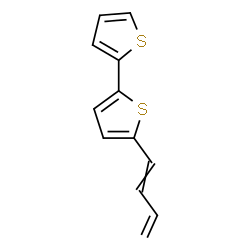 ChemSpider 2D Image | 5-(1,3-Butadien-1-yl)-2,2'-bithiophene | C12H10S2