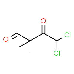 ChemSpider 2D Image | 4,4-Dichloro-2,2-dimethyl-3-oxobutanal | C6H8Cl2O2