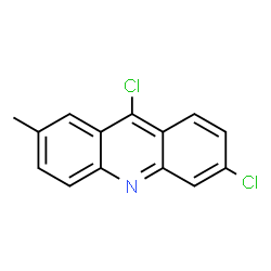ChemSpider 2D Image | 6,9-Dichloro-2-methylacridine | C14H9Cl2N