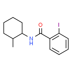 ChemSpider 2D Image | 2-Iodo-N-(2-methylcyclohexyl)benzamide | C14H18INO
