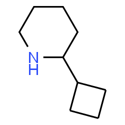 ChemSpider 2D Image | 2-Cyclobutylpiperidine | C9H17N