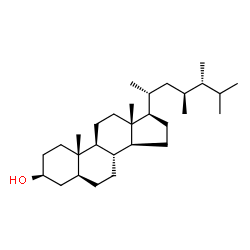 ChemSpider 2D Image | (3beta,5alpha,23S)-23-Methylergostan-3-ol | C29H52O