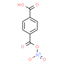 ChemSpider 2D Image | 4-[(Nitrooxy)carbonyl]benzoic acid | C8H5NO6