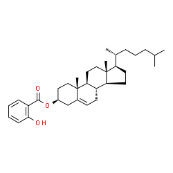 ChemSpider 2D Image | (3beta)-Cholest-5-en-3-yl salicylate | C34H50O3