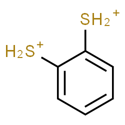 ChemSpider 2D Image | 1,2-Phenylenedisulfonium | C6H8S2