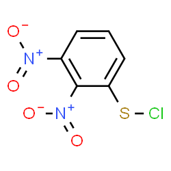 ChemSpider 2D Image | 1-(Chlorosulfanyl)-2,3-dinitrobenzene | C6H3ClN2O4S