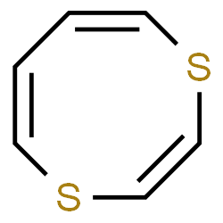 ChemSpider 2D Image | 1,4-Dithiocin | C6H6S2