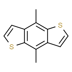 ChemSpider 2D Image | 4,8-Dimethylthieno[2,3-f][1]benzothiophene | C12H10S2