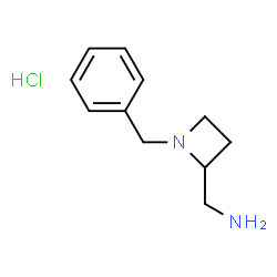 ChemSpider 2D Image | (1-Benzylazetidin-2-yl)methanamine hydrochloride | C11H17ClN2