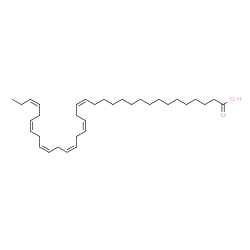 ChemSpider 2D Image | (16Z,19Z,22Z,25Z,28Z,31Z)-tetratriacontahexaenoic acid | C34H56O2