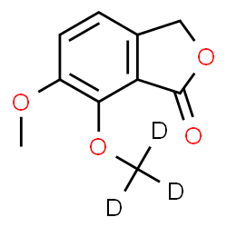 ChemSpider 2D Image | Meconin-d3 | C10H7D3O4