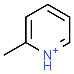 ChemSpider 2D Image | 2-Methylpyridinium | C6H8N