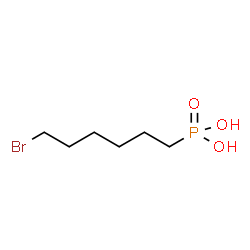 ChemSpider 2D Image | (6-Bromohexyl)phosphonic acid | C6H14BrO3P