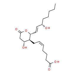 ChemSpider 2D Image | 11-dehydro-TXB2 | C20H32O6