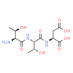 ChemSpider 2D Image | thr-thr-asp | C12H21N3O8