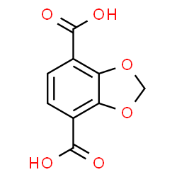ChemSpider 2D Image | 1,3-Benzodioxole-4,7-dicarboxylic acid | C9H6O6