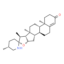 ChemSpider 2D Image | SOLASODENONE | C27H41NO2