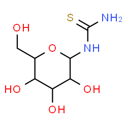 ChemSpider 2D Image | N-Carbamothioylhexopyranosylamine | C7H14N2O5S