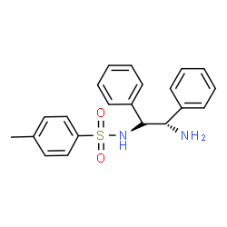ChemSpider 2D Image | N-[(1R,2S)-2-Amino-1,2-diphenylethyl]-4-methylbenzenesulfonamide | C21H22N2O2S