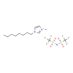 ChemSpider 2D Image | 1-Methyl-3-octylimidazolium bis(trifluoromethylsulfonyl)imide | C14H23F6N3O4S2