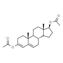 ChemSpider 2D Image | (9xi,14xi,17beta)-Androsta-3,5-diene-3,17-diyl diacetate | C23H32O4