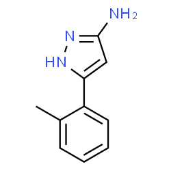 ChemSpider 2D Image | 3-o-tolyl-1H-pyrazol-5-Amine | C10H11N3