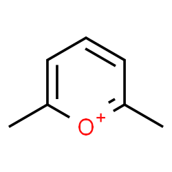 ChemSpider 2D Image | 2,6-Dimethylpyrylium | C7H9O