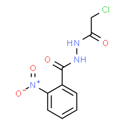 ChemSpider 2D Image | N'-(Chloroacetyl)-2-nitrobenzohydrazide | C9H8ClN3O4