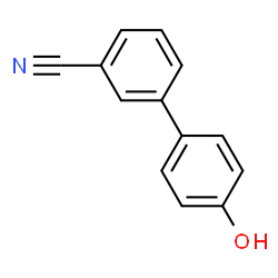 ChemSpider 2D Image | 3-(4-Hydroxyphenyl)benzonitrile | C13H9NO