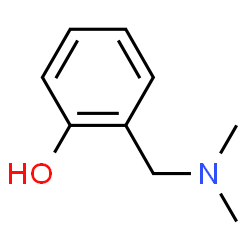 ChemSpider 2D Image | 2-[(Dimethylamino)methyl]phenol | C9H13NO