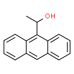 ChemSpider 2D Image | 1-(9-Anthryl)ethanol | C16H14O