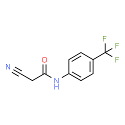 ChemSpider 2D Image | 2-Cyano-N-[4-(trifluoromethyl)phenyl]acetamide | C10H7F3N2O