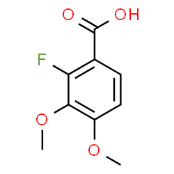 ChemSpider 2D Image | 2-Fluoro-3,4-dimethoxybenzoic acid | C9H9FO4