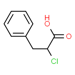 ChemSpider 2D Image | 2-Chloro-3-phenylpropanoic acid | C9H9ClO2
