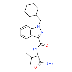 ChemSpider 2D Image | AB-CHMINACA | C20H28N4O2