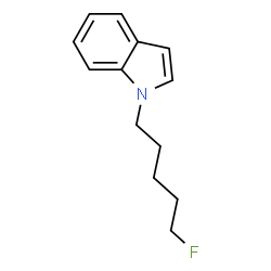 ChemSpider 2D Image | 5-Fluoropentylindole | C13H16FN