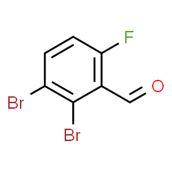 ChemSpider 2D Image | 2,3-Dibromo-6-fluorobenzaldehyde | C7H3Br2FO
